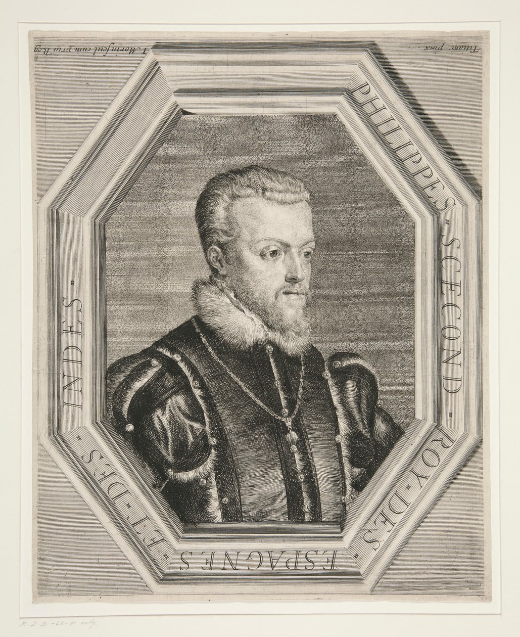 İspanya Philip II by Jean Morin