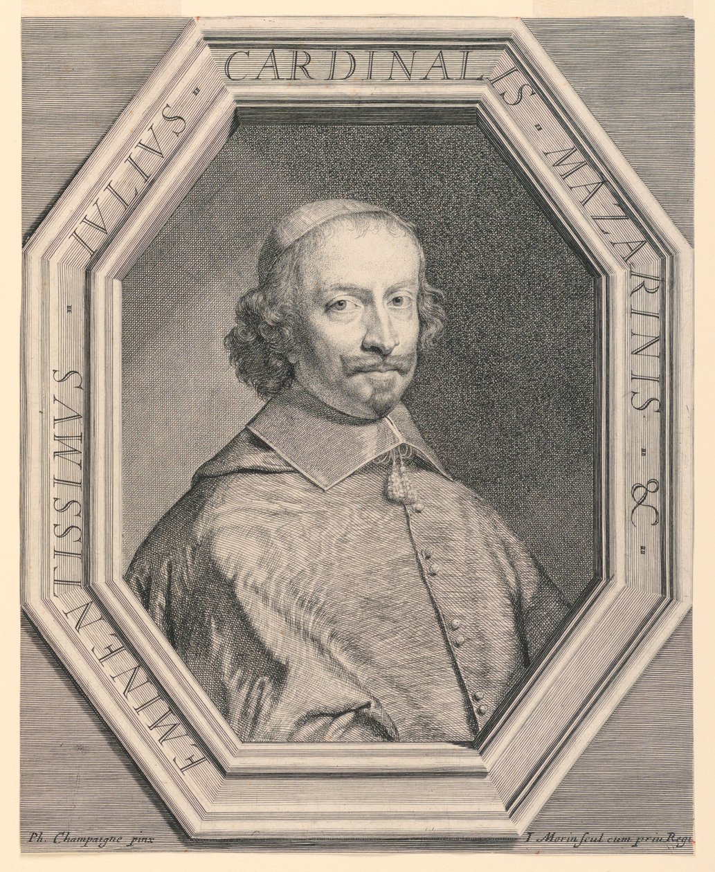 Kardinal Mazarin'in Portresi by Jean Morin