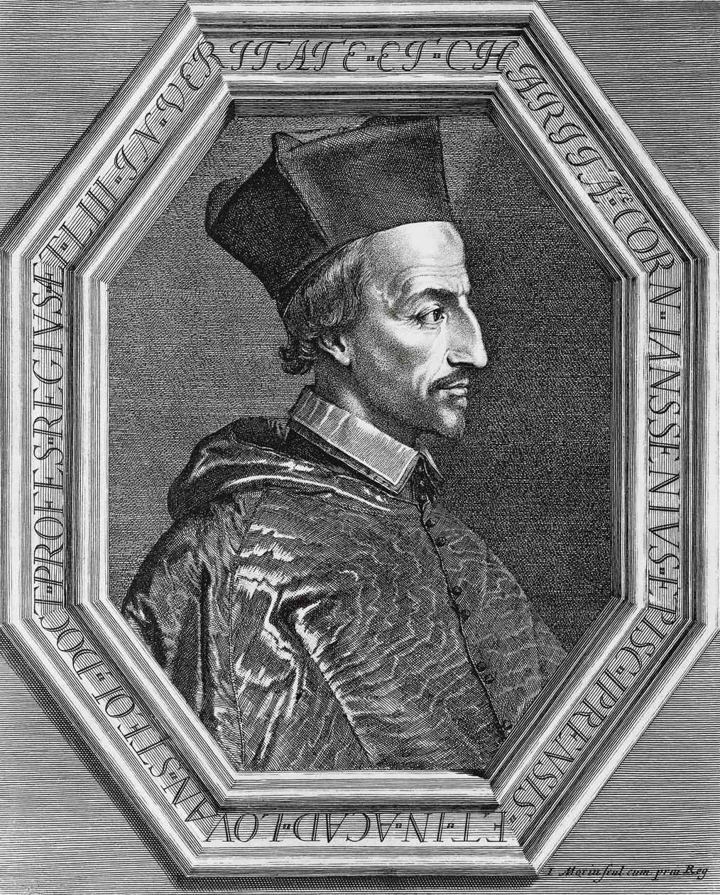 Corneille Janssens'in Portresi (Cornelius Jansen by Jean Morin