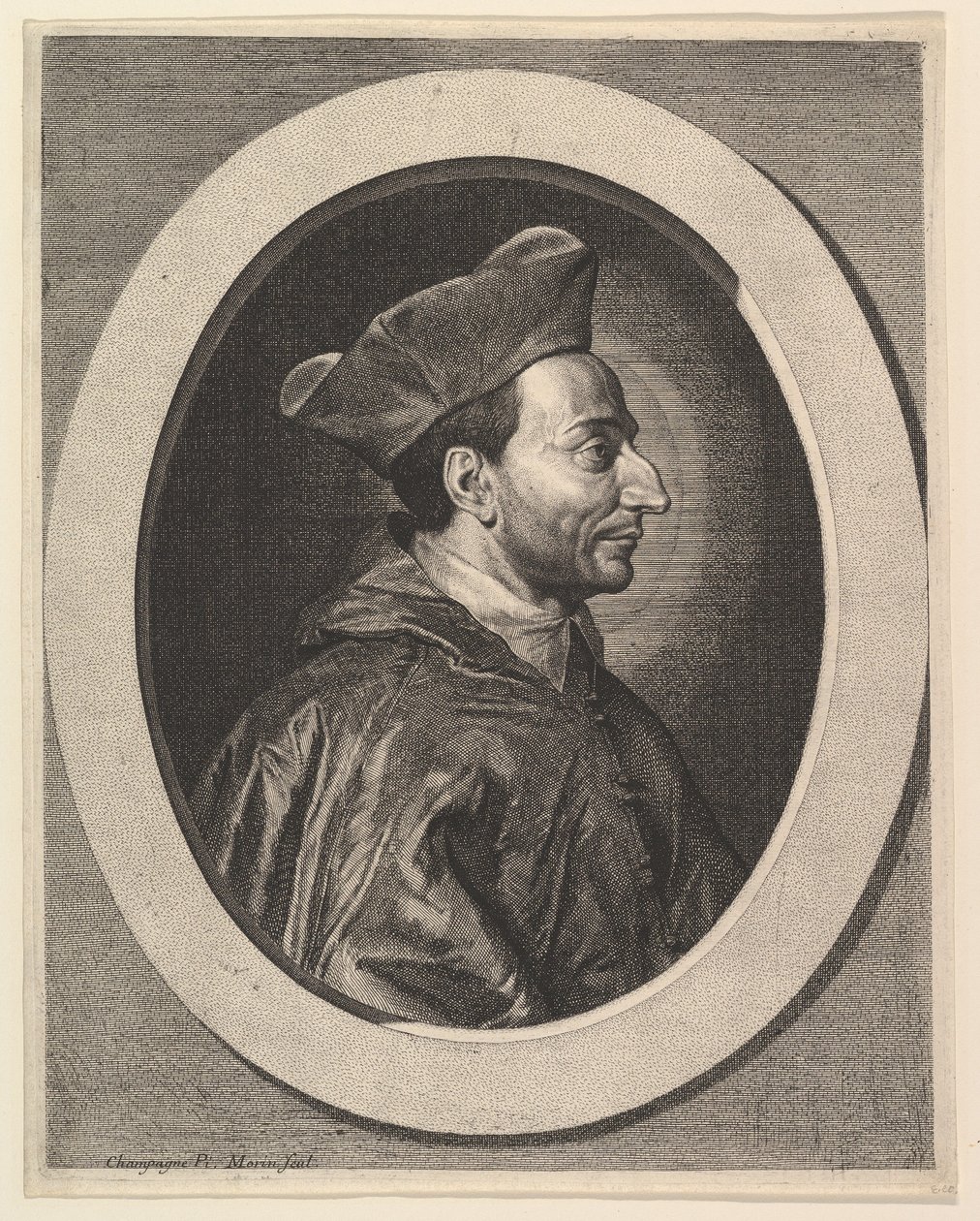 Saint Charles-Borromeo, Kardinal ve Milano Başpiskoposu. by Jean Morin