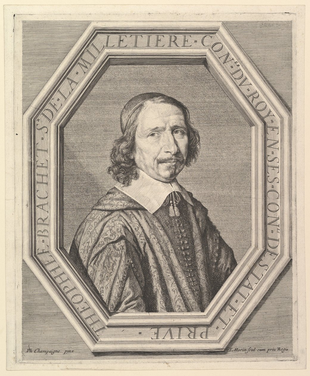 Theophile Brachet de la Milletiere, kralın danışmanı. by Jean Morin