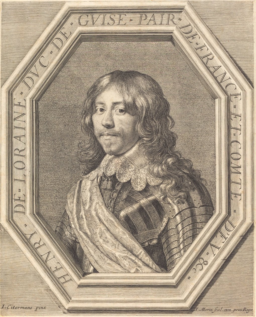 Lorraine Henry, Guise Dükü by Jean Morin after Justus Sustermans