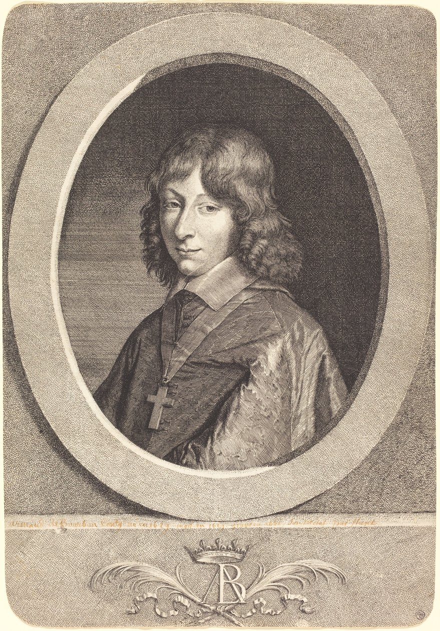 Armand de Bourbon Conti by Jean Morin after Justus van Verus