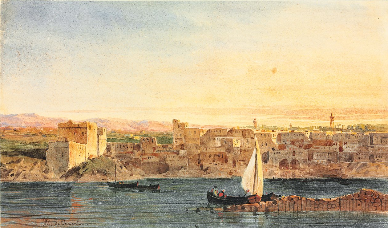 Konstantinopolis Yüce Limanı by Jean Nicolas Henri de Chacaton