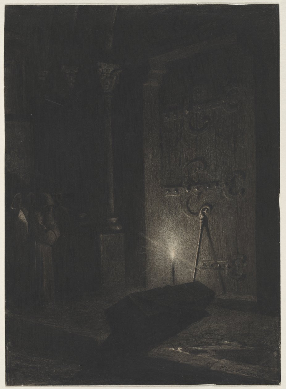 Bir cenaze by Jean Paul Laurens