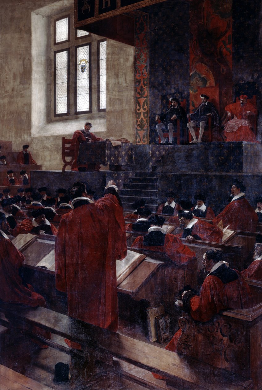 Anne du Bourg ve II. Henry, Paris Parlementosu