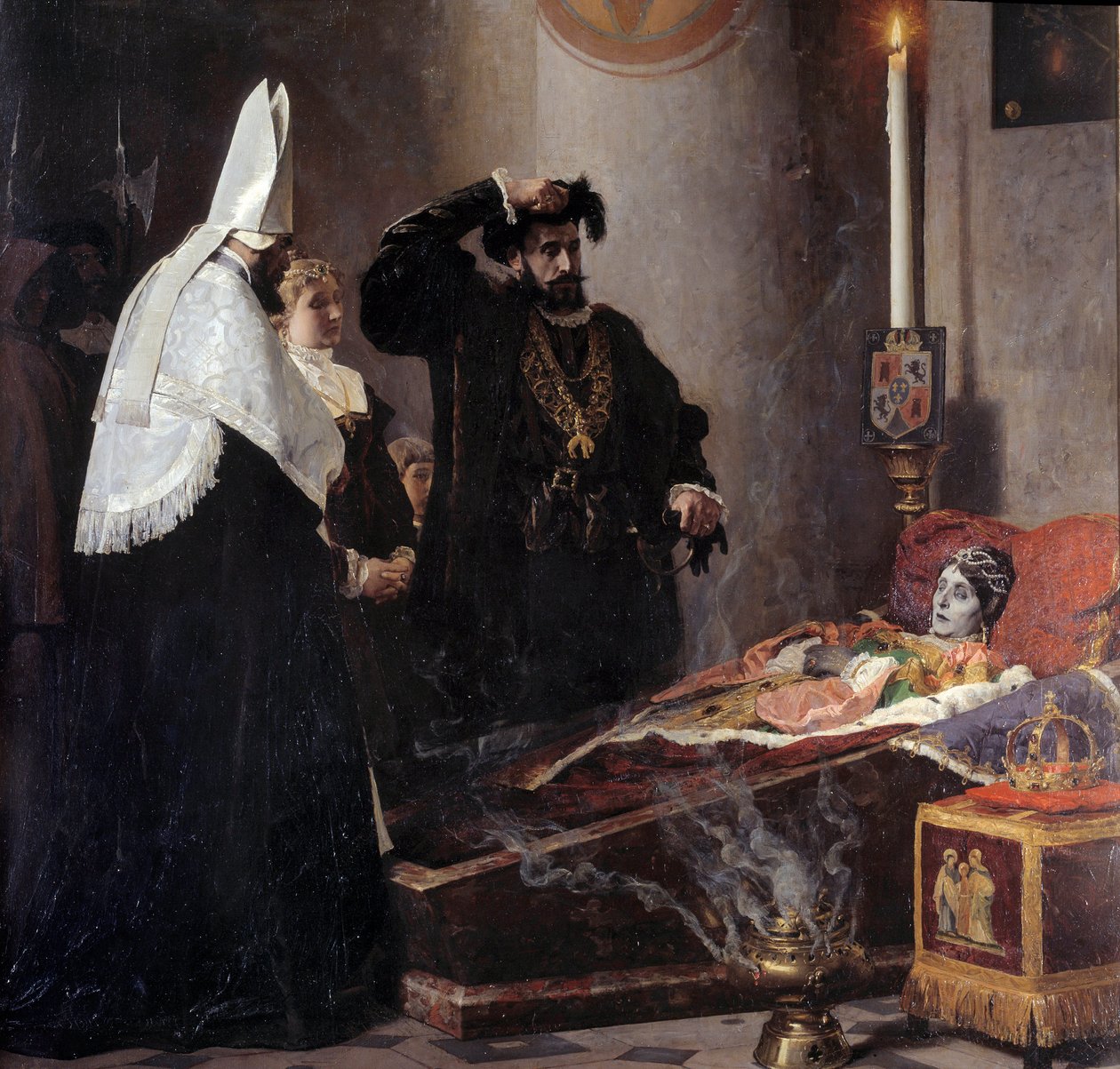 François Borgia (Aziz Francis Borgia) by Jean Paul Laurens