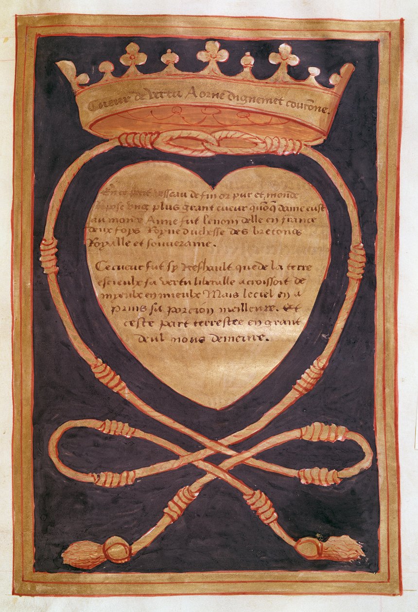 fol. 61r Cesaret Taçlı Yüreği, Brittany