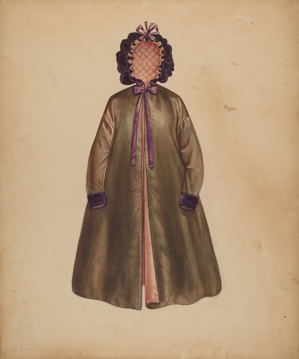 Hanımın Pelisse, c. 1937. by Jean Peszel