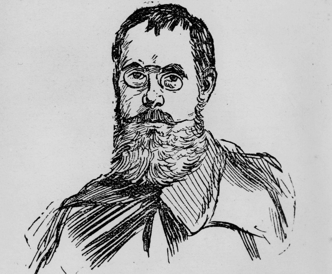 Charles Peguy (gravür) by Jean Pierre (after) Laurens