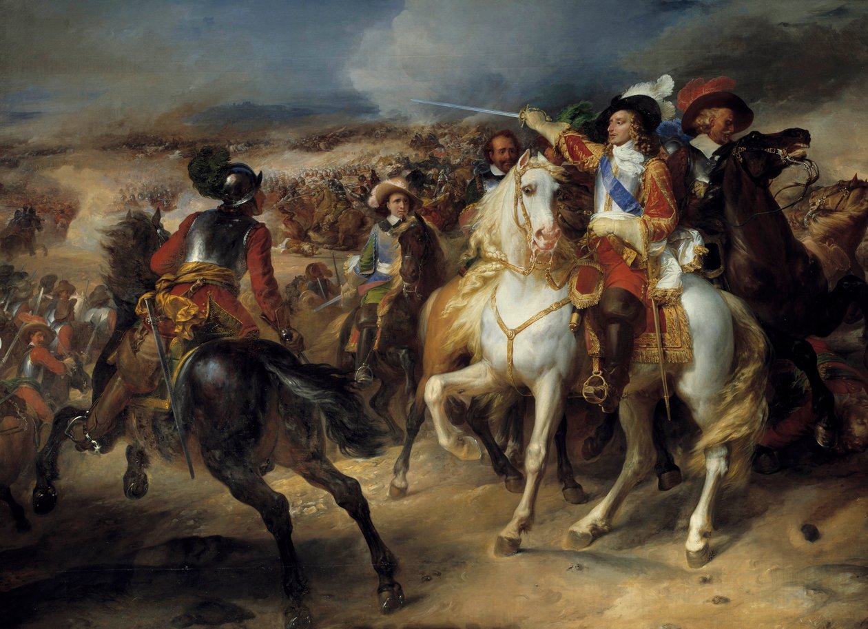 Otuz Yıl Savaşları (1618-1648): “” Bourbon Kralı II. Louis, Conde Prensi (Bourbon-Conde) (Grand Conde) (1621-1686) Lens Savaşı