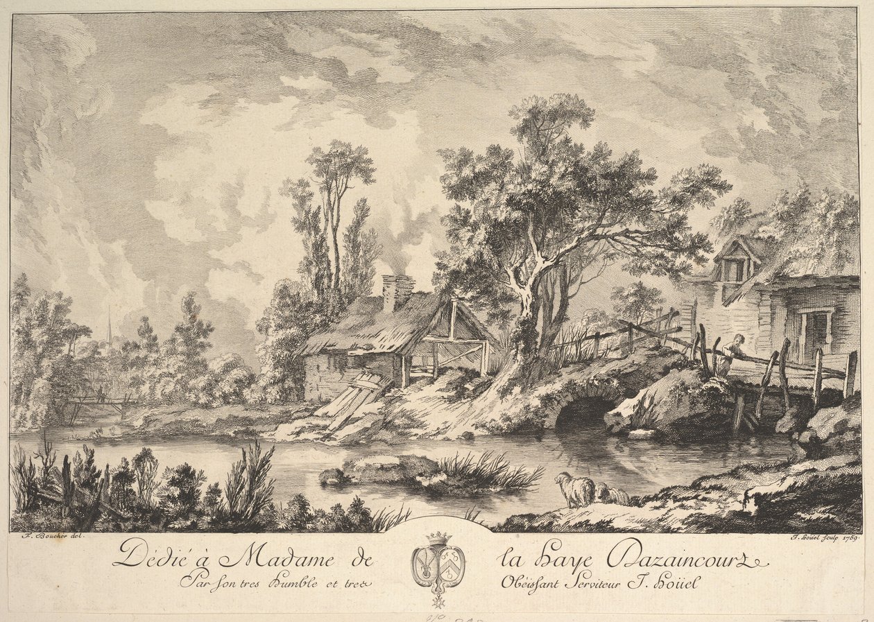 Manzara, 1759. by Jean Pierre Houel