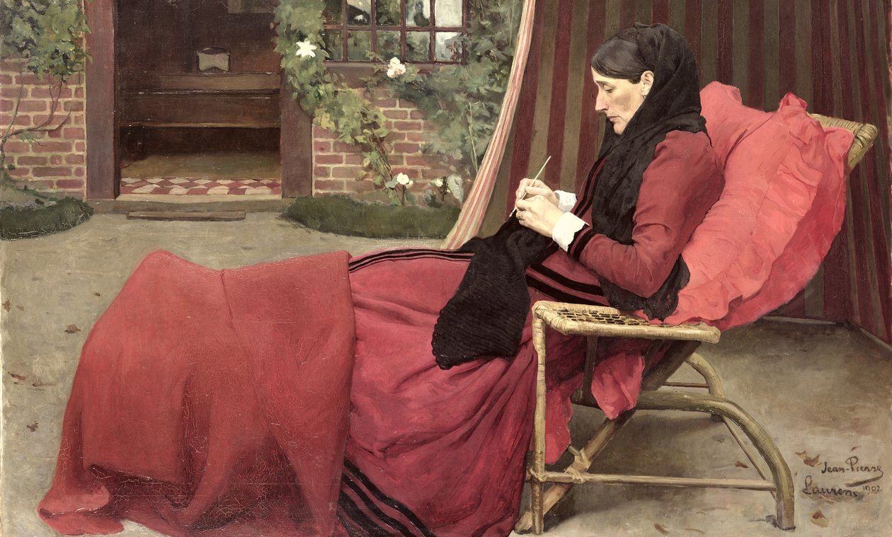 Annemin Portresi, 1902 by Jean Pierre Laurens