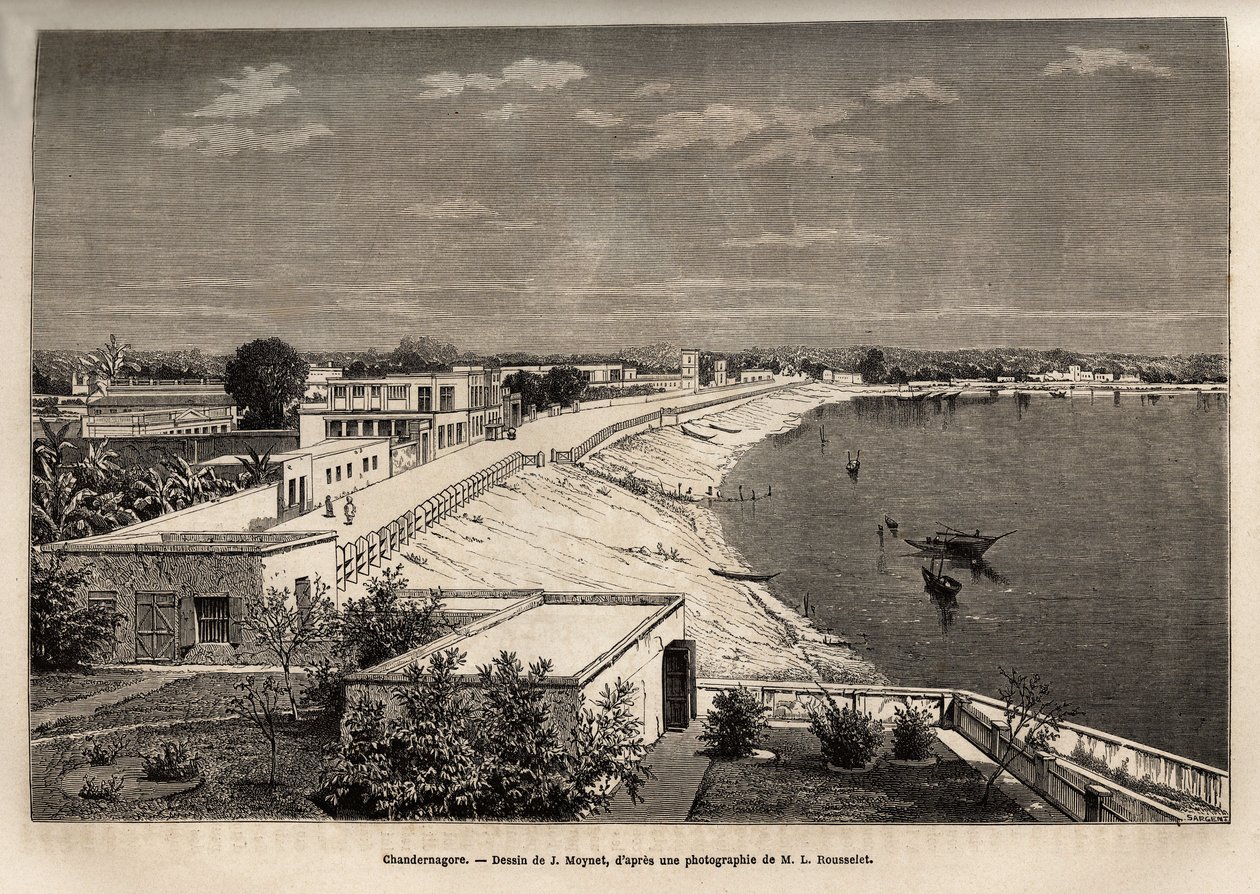 Chandernagor (bugünkü Chandannagar, Batı Bengal
