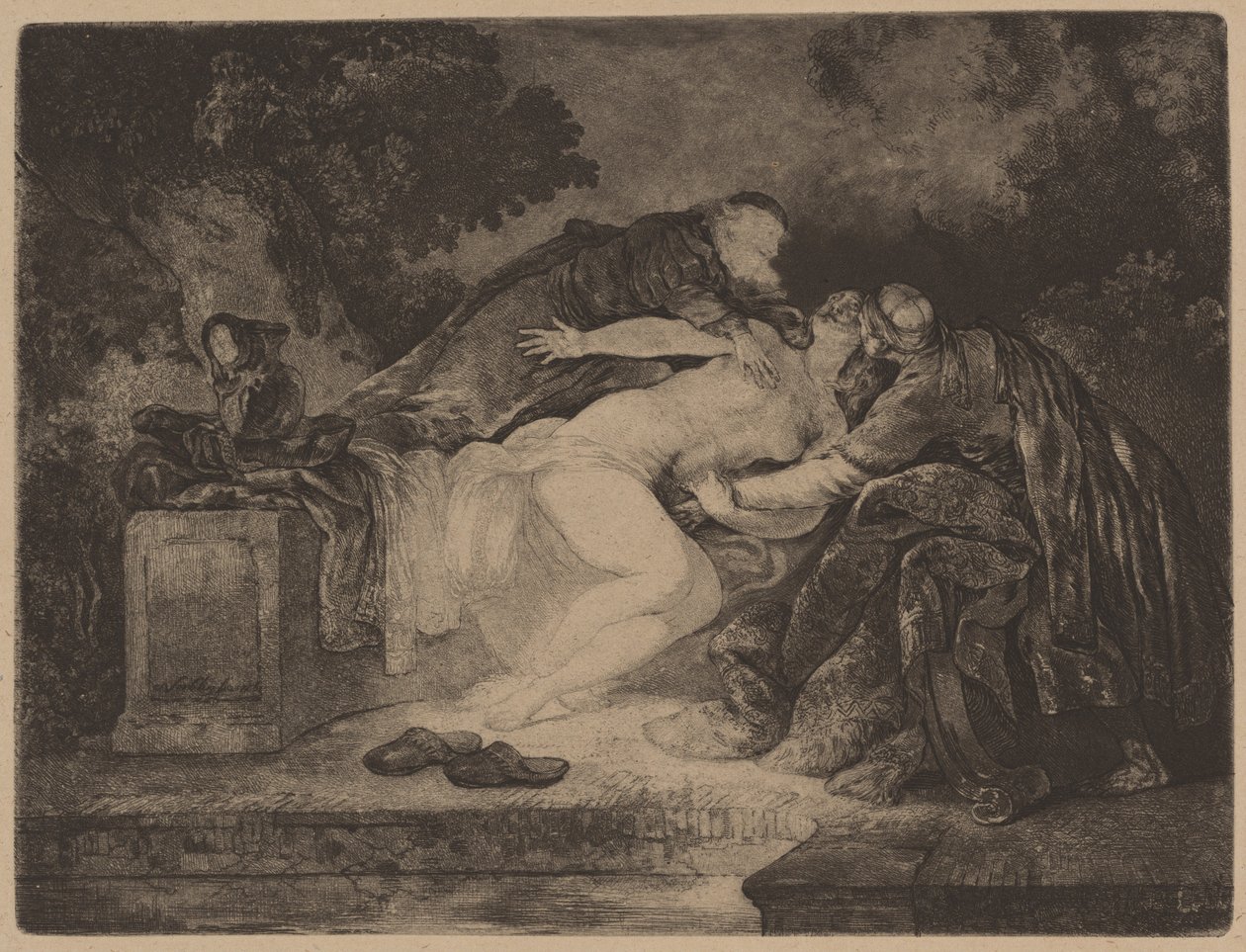 Susannah ve Yaşlılar by Jean Pierre Norblin