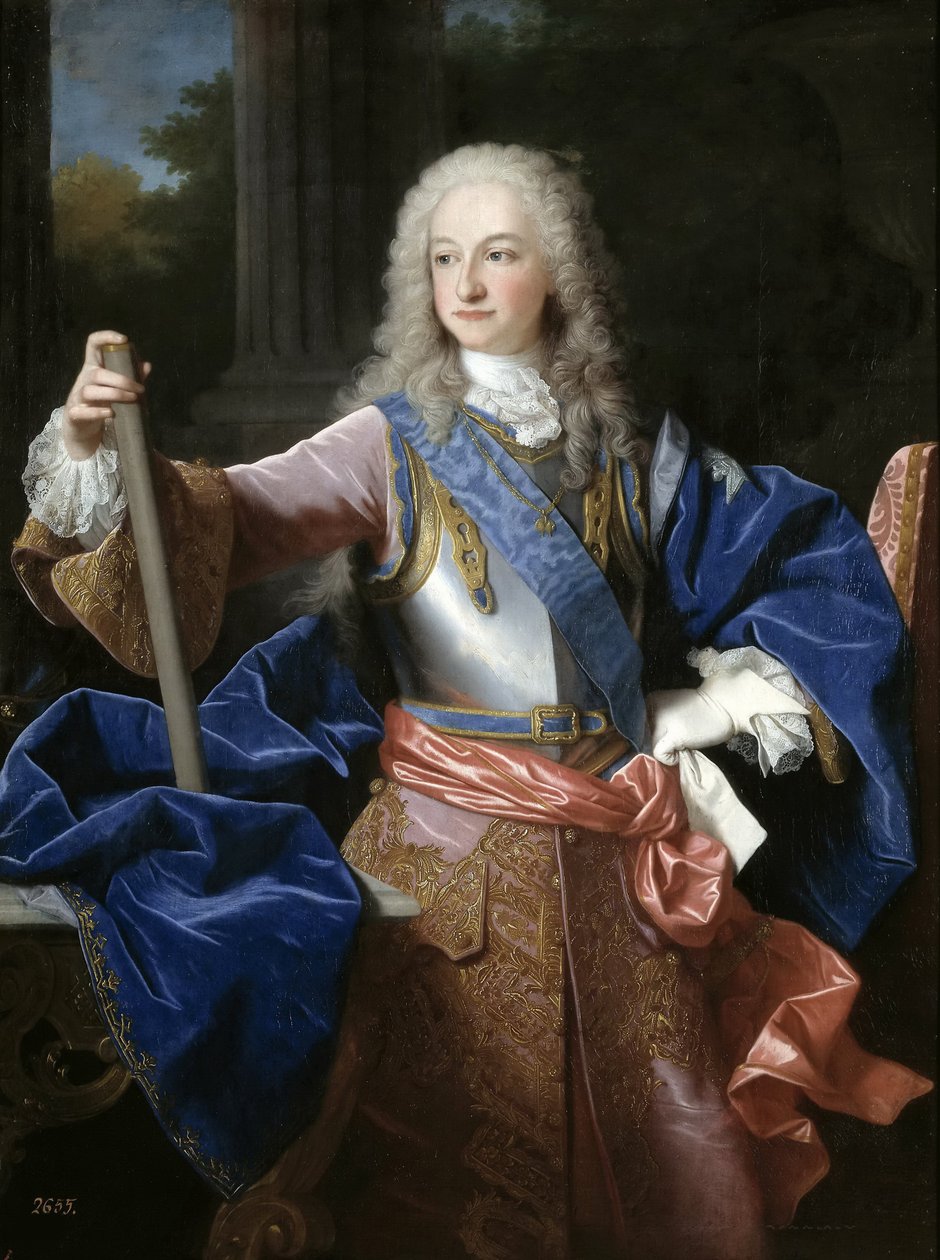 İspanya Kralı I. Louis, 1707-1724, Asturias Prensi olarak, 1723. by Jean Ranc