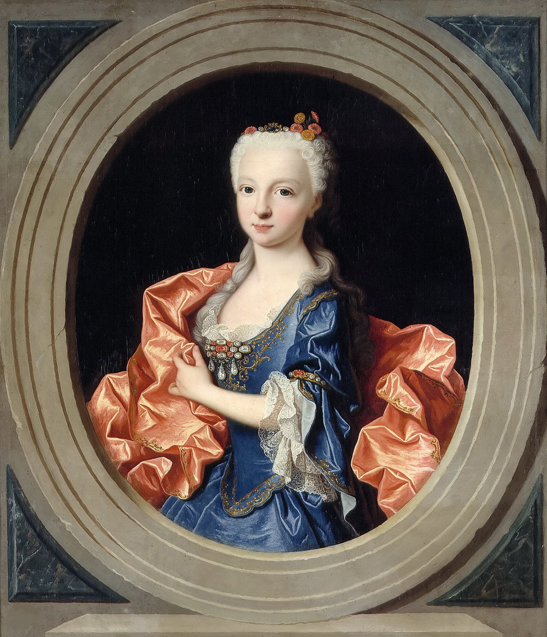 Maria Teresa Rafaela 1726-1746, İspanya İnfantası, 1731. by Jean Ranc