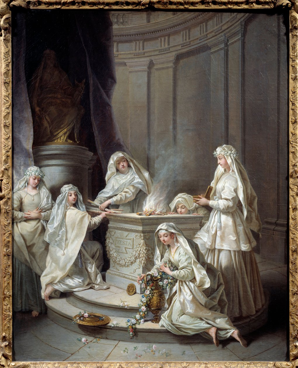 Eski bakireler. Jean Raoux