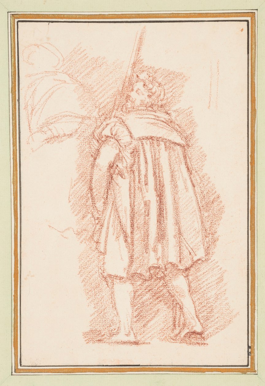 Rönesans elbiseli erkek figürü by Jean Robert Ango