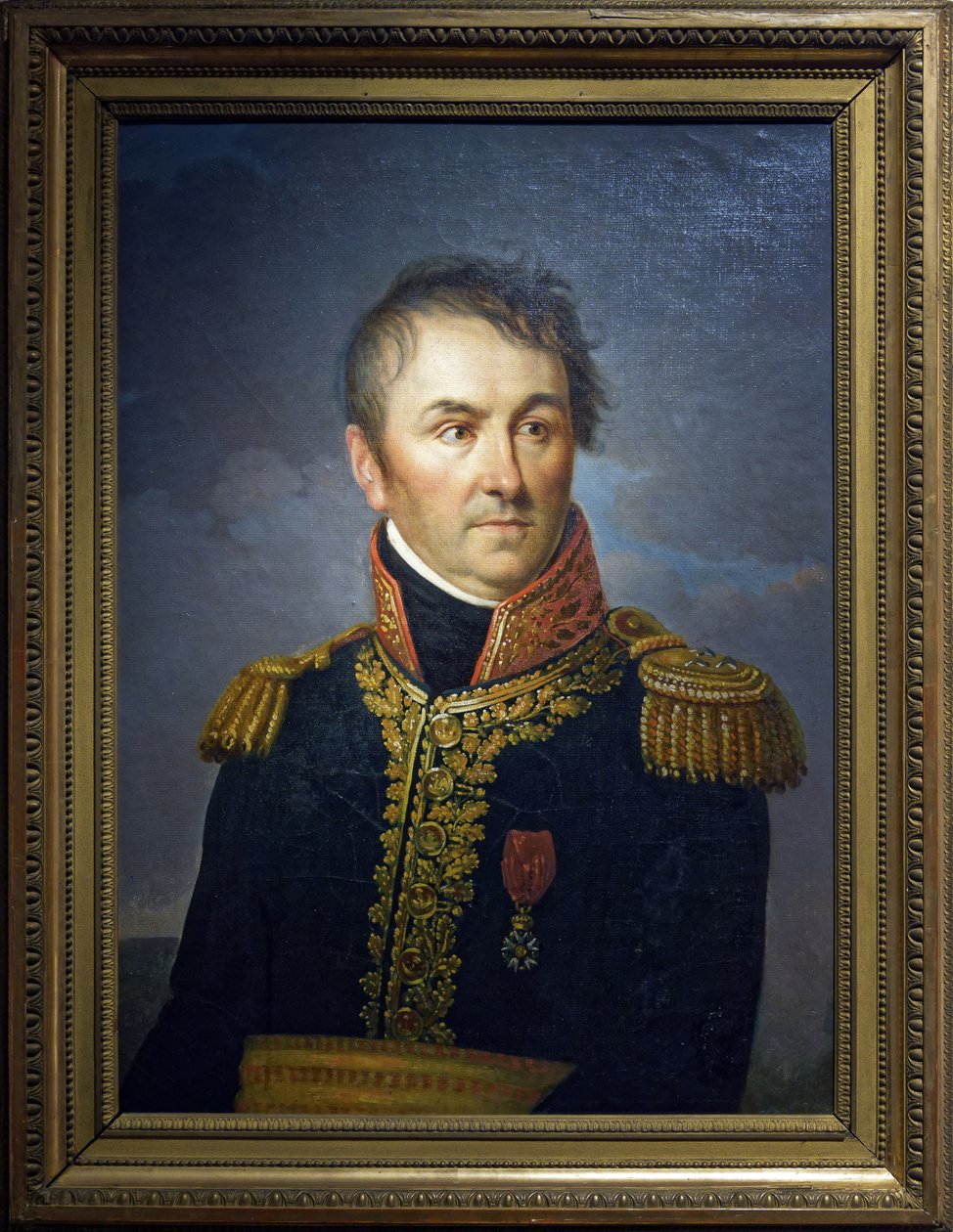 Büyük üniformalı tümgeneral, c.1800-15 (tuval üzerine yağlı boya) by Jean Sebastien Rouillard
