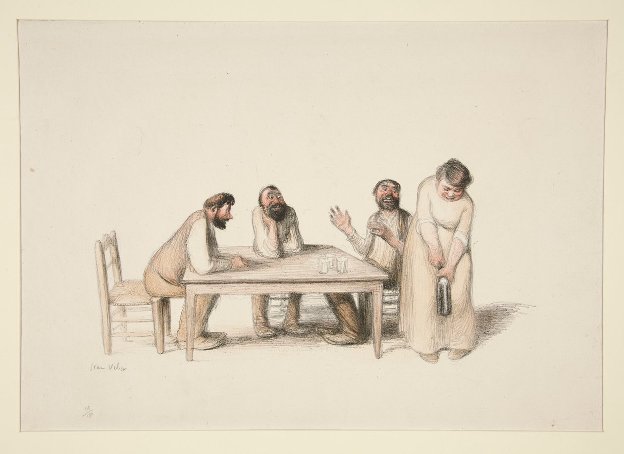 Üç Sakallı Adam by Jean Veber