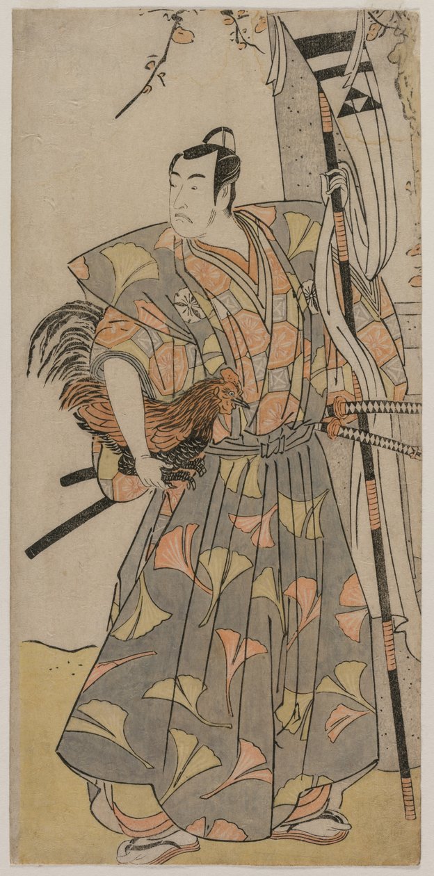 Oyuncu Matsumoto Koshiro IV by Jean Victor Bertin