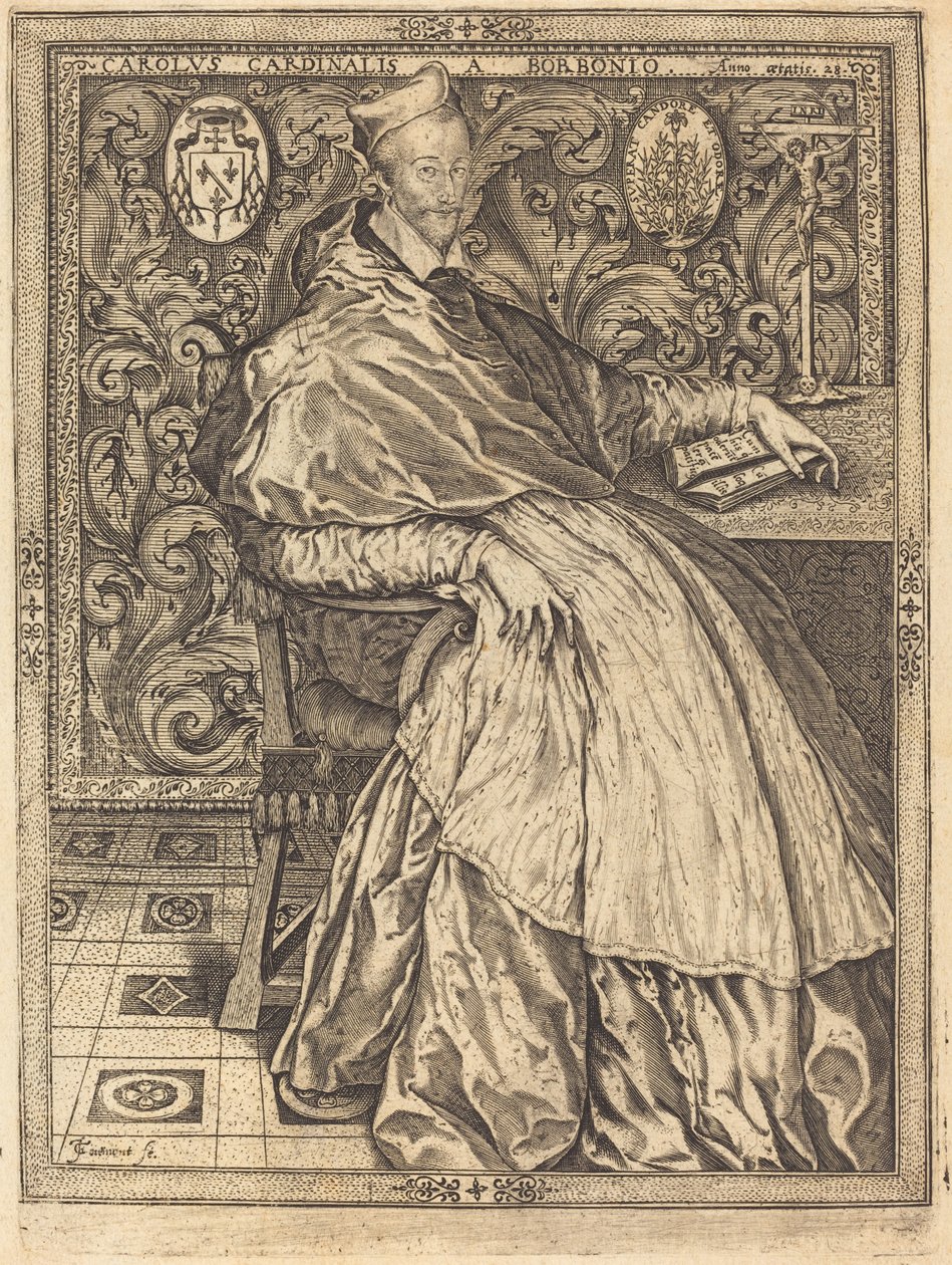 Bourbon Kardinal Charles by Jean de Gourmont I