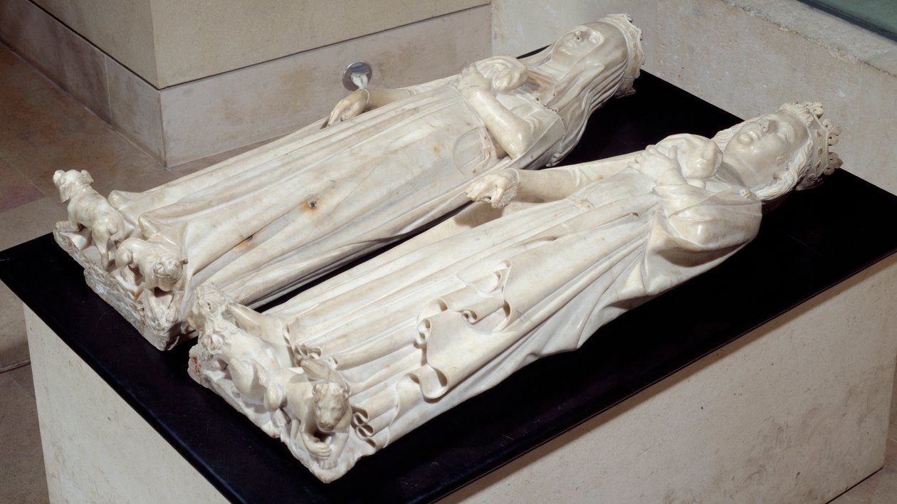 Charles IV Bel (1293-1328) ve Jean de Liege (14. yüzyıl) tarafından gerçekleştirilen Jeanne d
