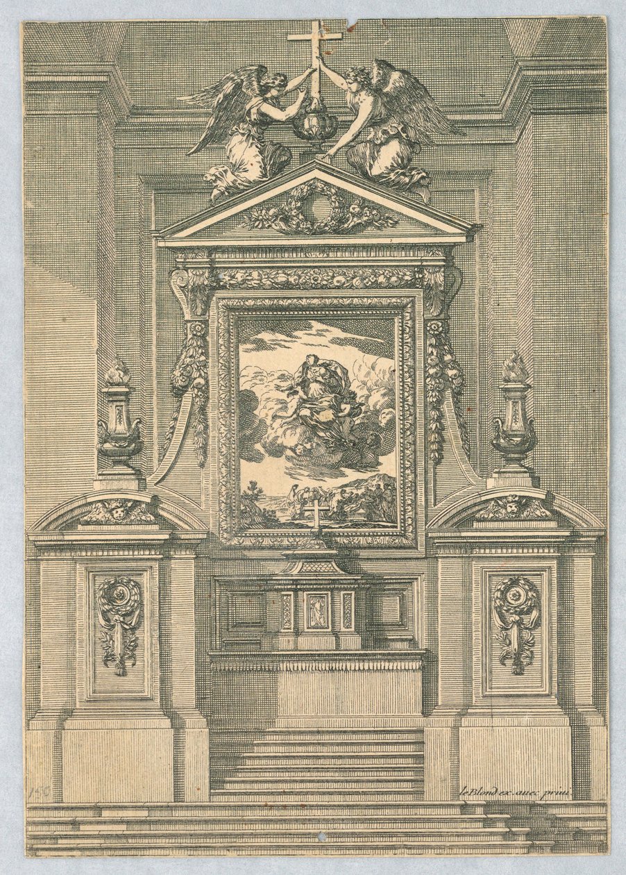 "Altarlar ve Altarpieces" den Altarlar için Tasarım by Jean le Pautre