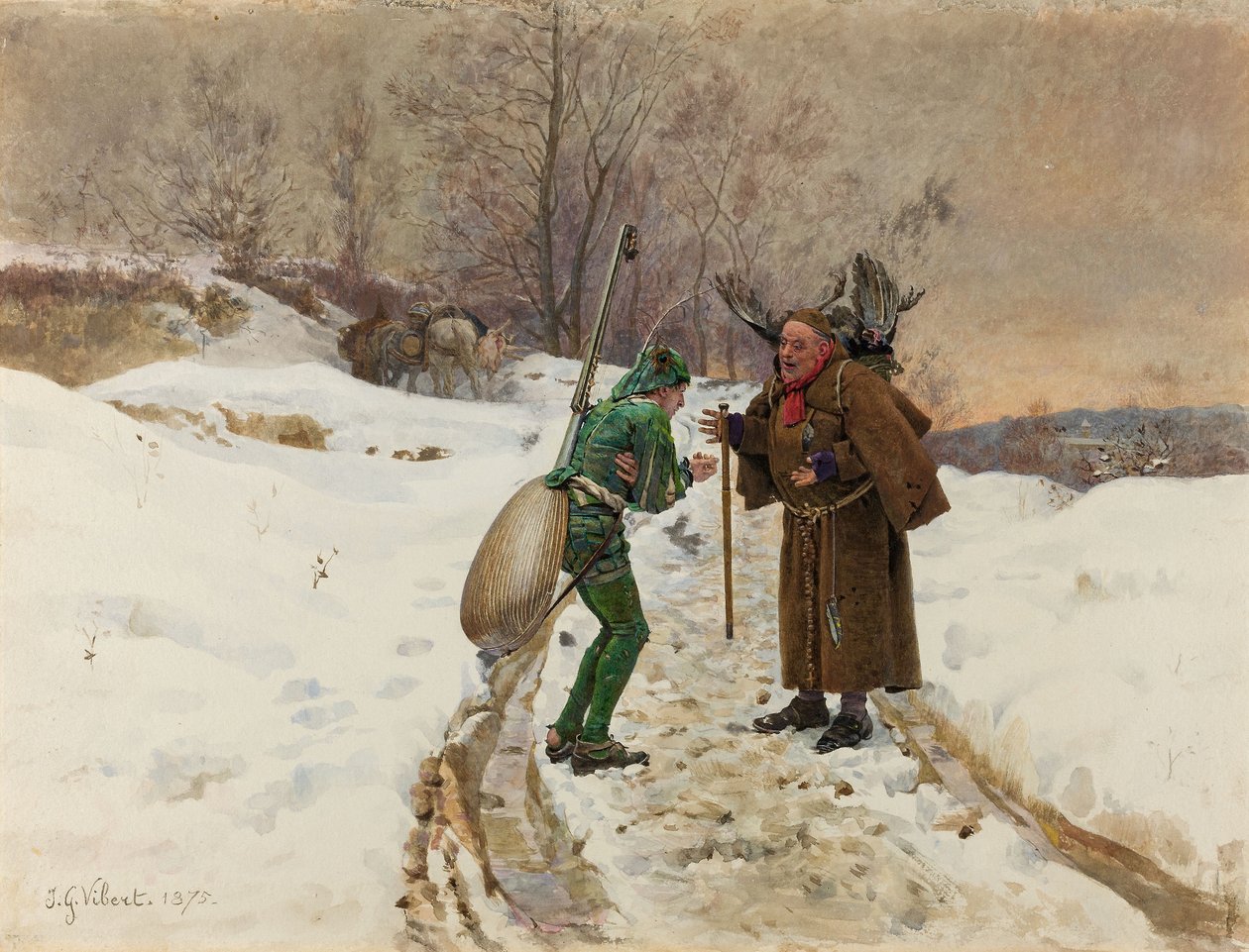  by Jean or Jehan Georges Vibert