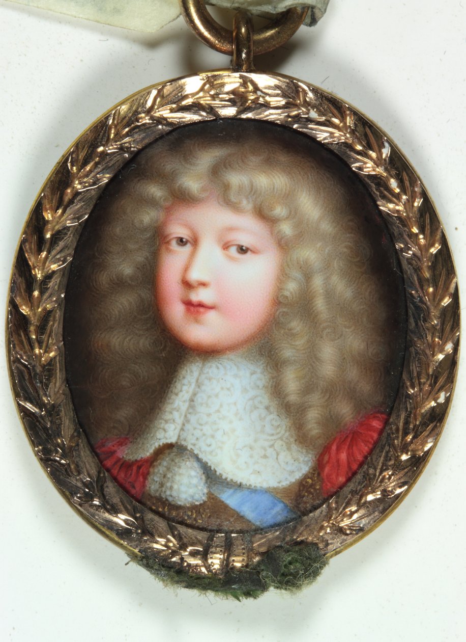 Louis Of Fransa, Şişe Burunlu Dauphin (emaye) by Jean the Elder Petitot