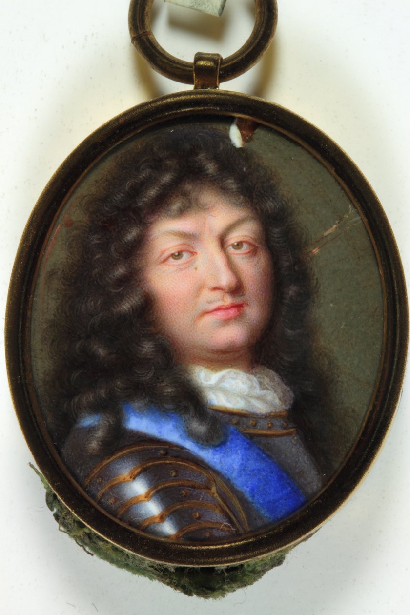 Louis XIV (emaye) by Jean the Elder Petitot