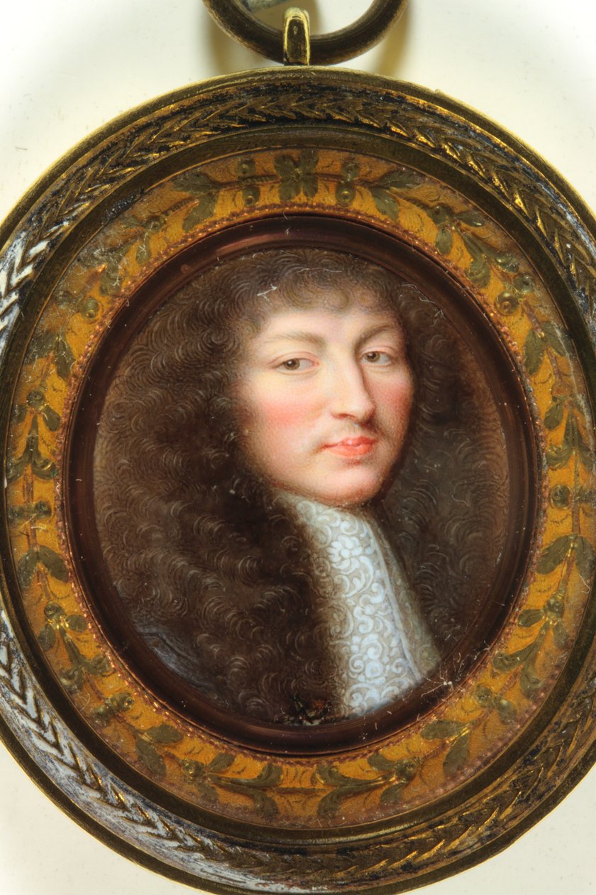 Louis XIV, Fransa Kralı (emaye) by Jean the Elder Petitot