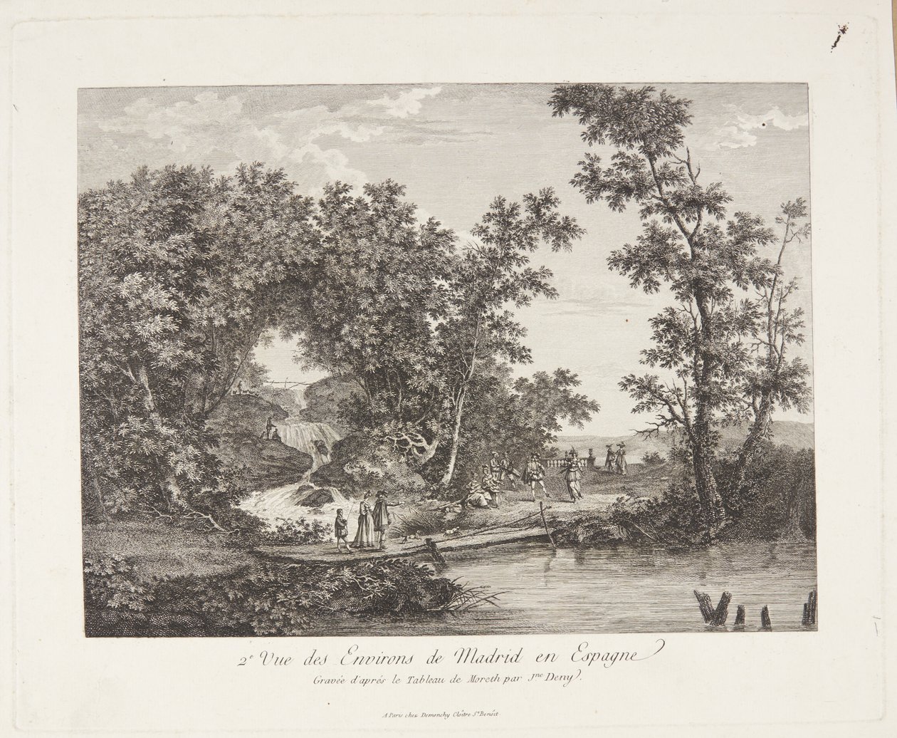 Madrid çevresinin görünümü (2. Vue des Environs de Madrid en Espagne) by Jeanne Deny