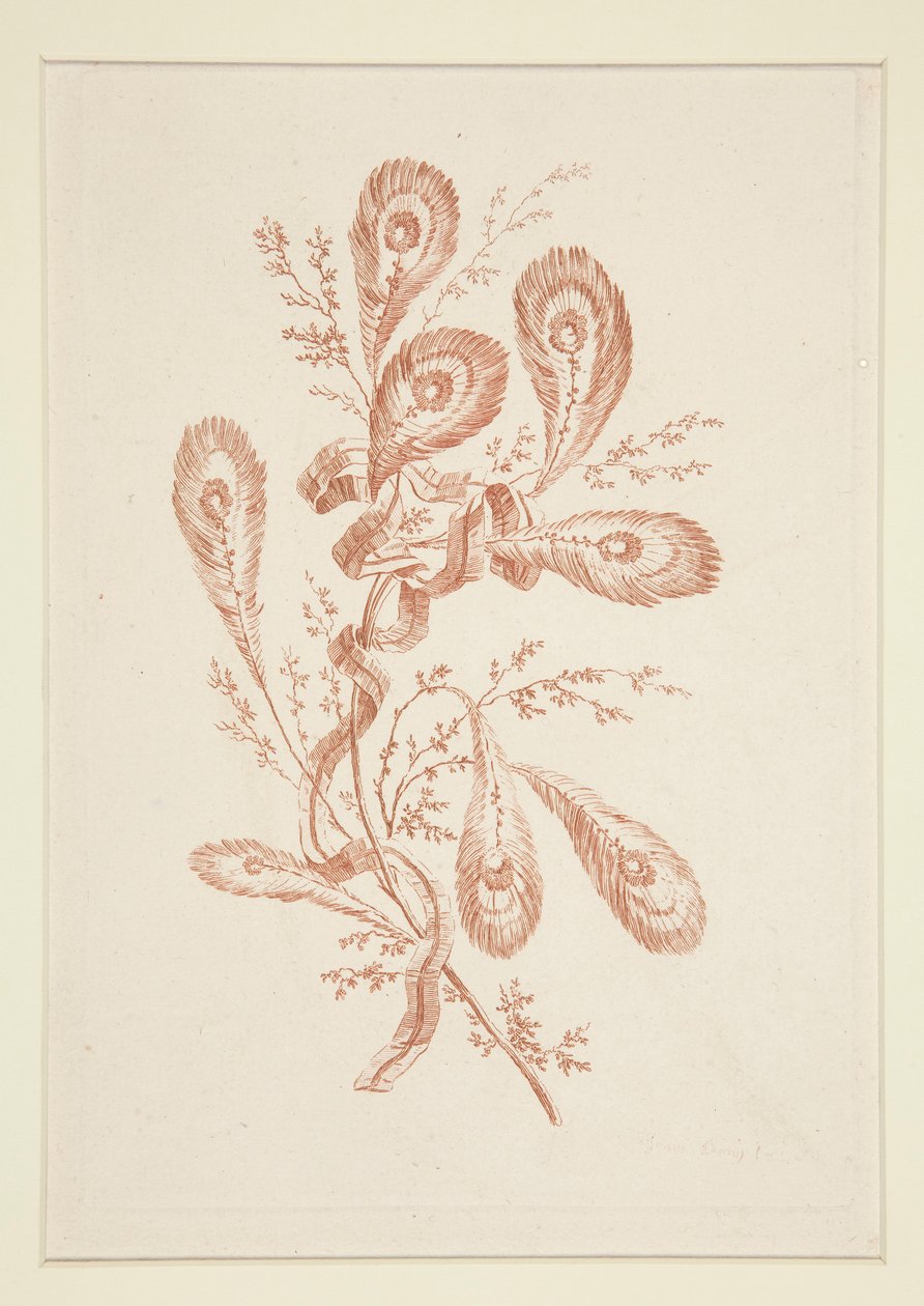 İsimsiz (İdeal Çiçekler), altılı setten by Jeanne Deny