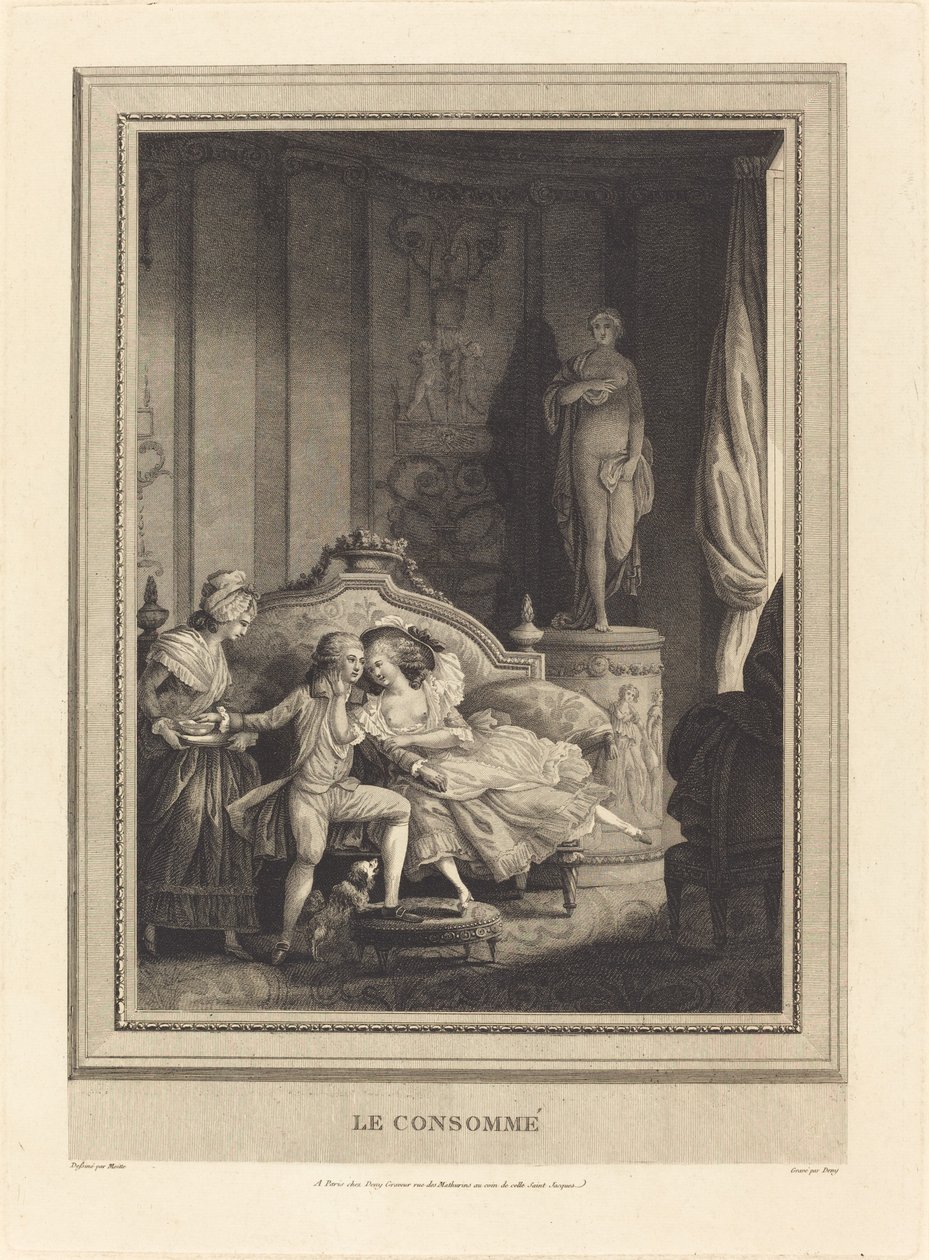 onu tüketir by Jeanne Deny or Martial Deny after Niclas Lafrensen II
