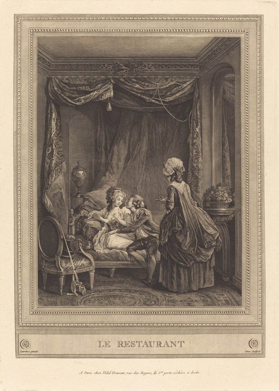 Restoran by Jeanne Deny or Martial Deny after Niclas Lafrensen II
