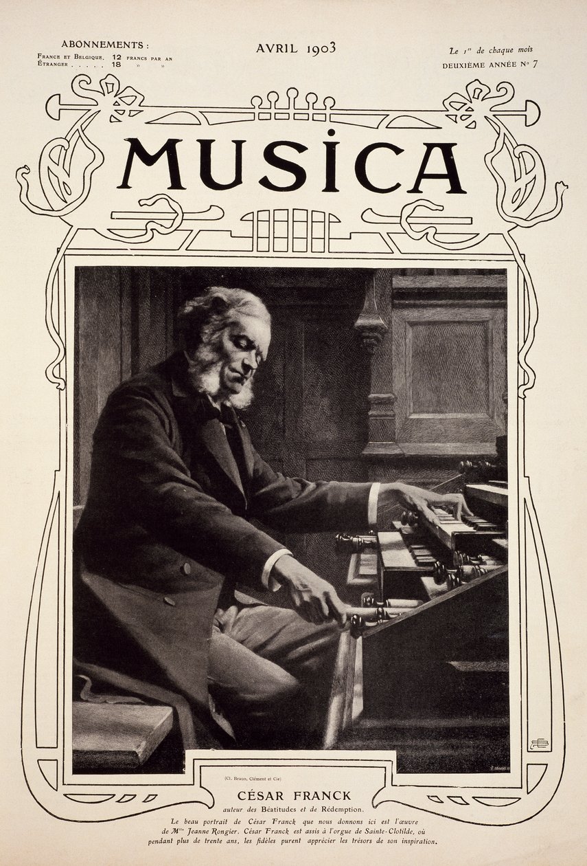 Cesar-Auguste Franck (Liege by Jeanne Rongier