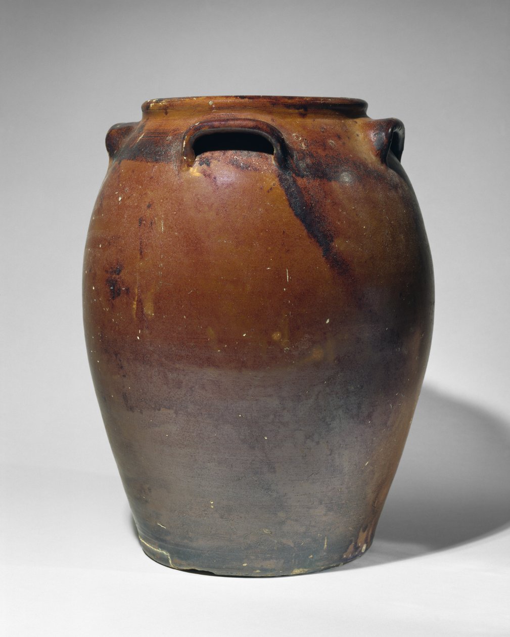 Kavanoz, c. 1850 (alkali sırlı taş eşya) by Jefferson S. Nash Pottery