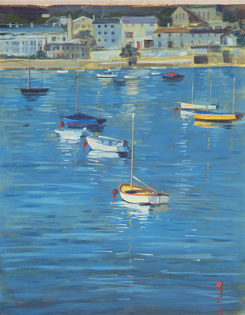 Salcombe, Köpüklü Sabah, 2002 by Jennifer Wright