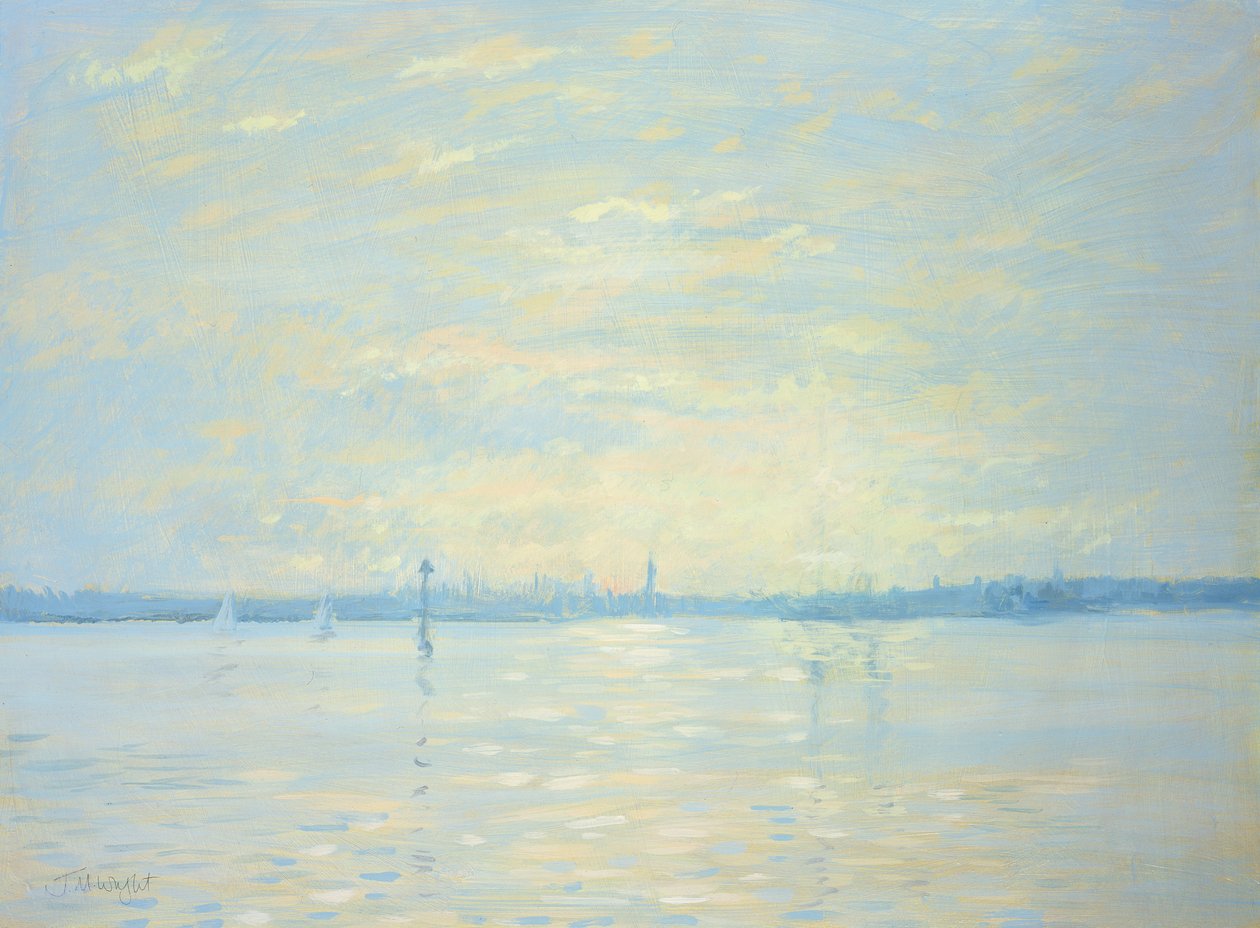 Southampton Suyu, Gün Batımı, 1999 by Jennifer Wright