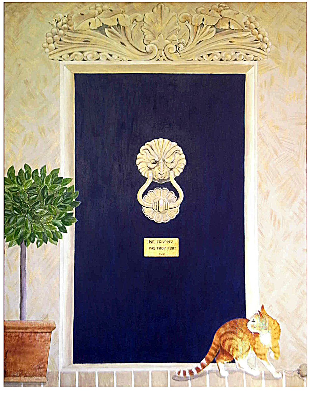 Çok Sert Vurma, 2009 (tuval üzerine akrilik ve pastel) by Jenny Barnard