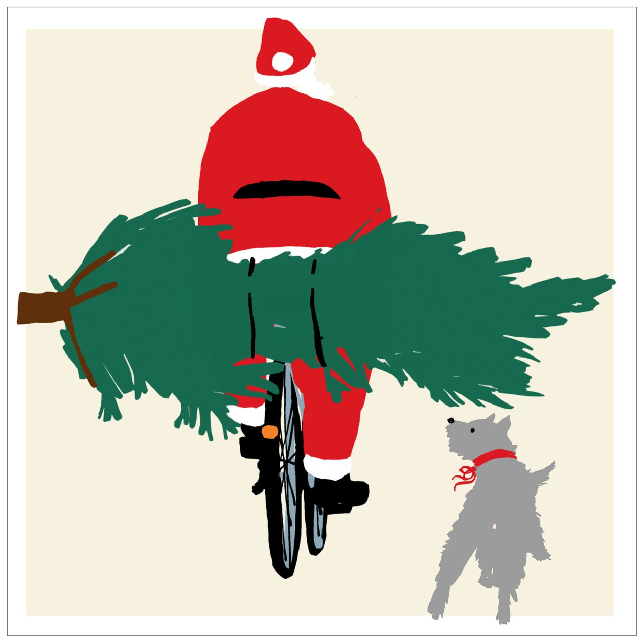 süslenmiş Noel Baba by Jenny Frean