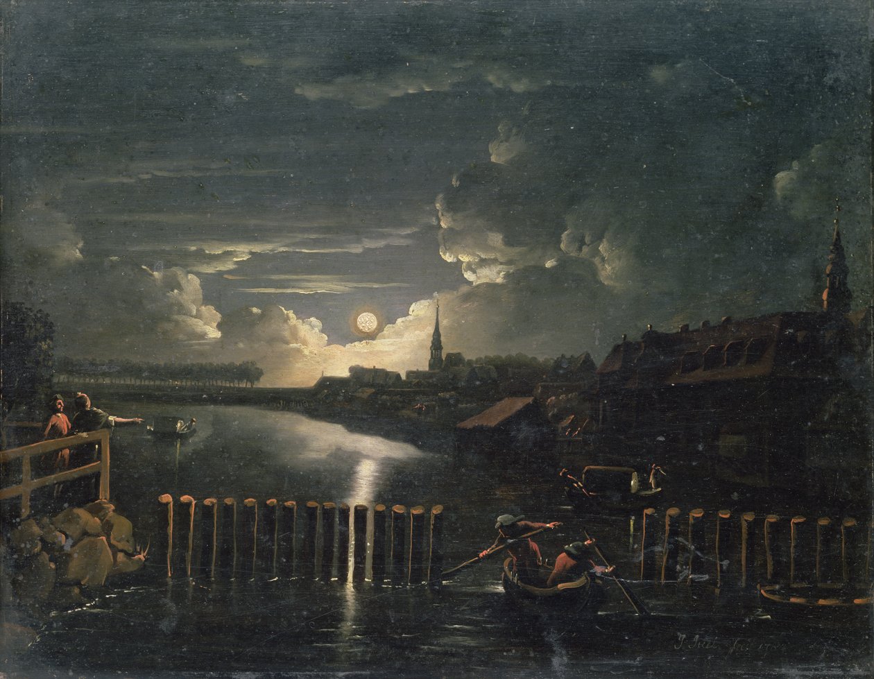 Binnenalster, 1764 by Jens Juel