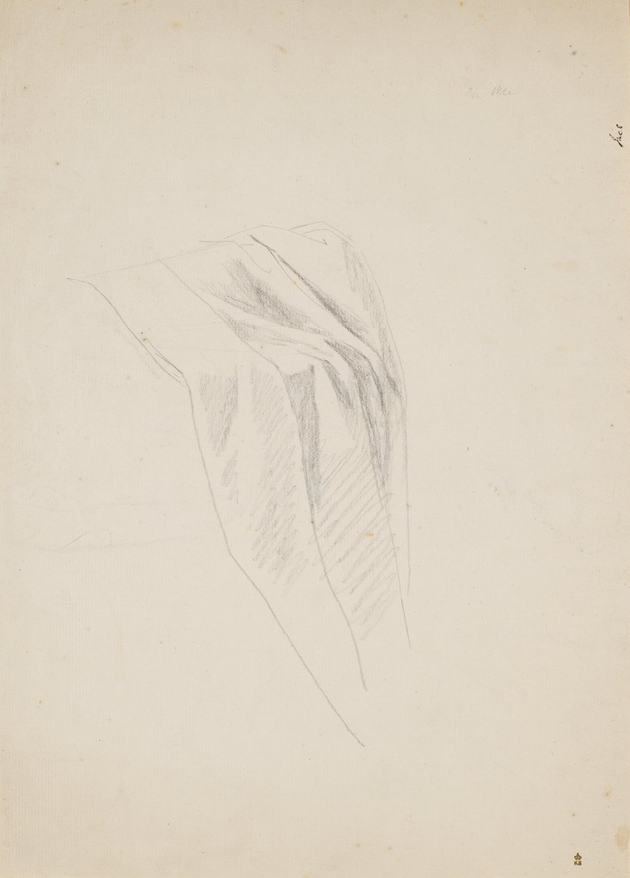 Draperstudie by Jens Juel