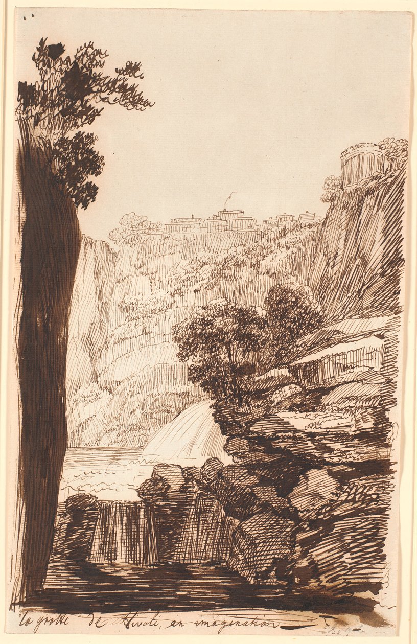 Tivoli mağarası hayal gücünde by Jens Juel