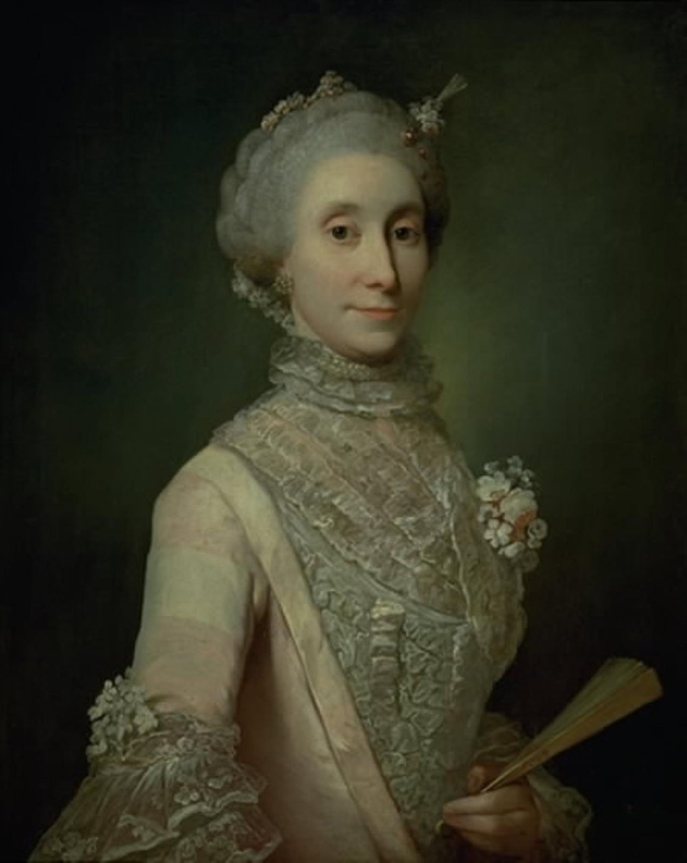 Kontes Caroline Schimmelmann'ın Portresi(?) by Jens Juel