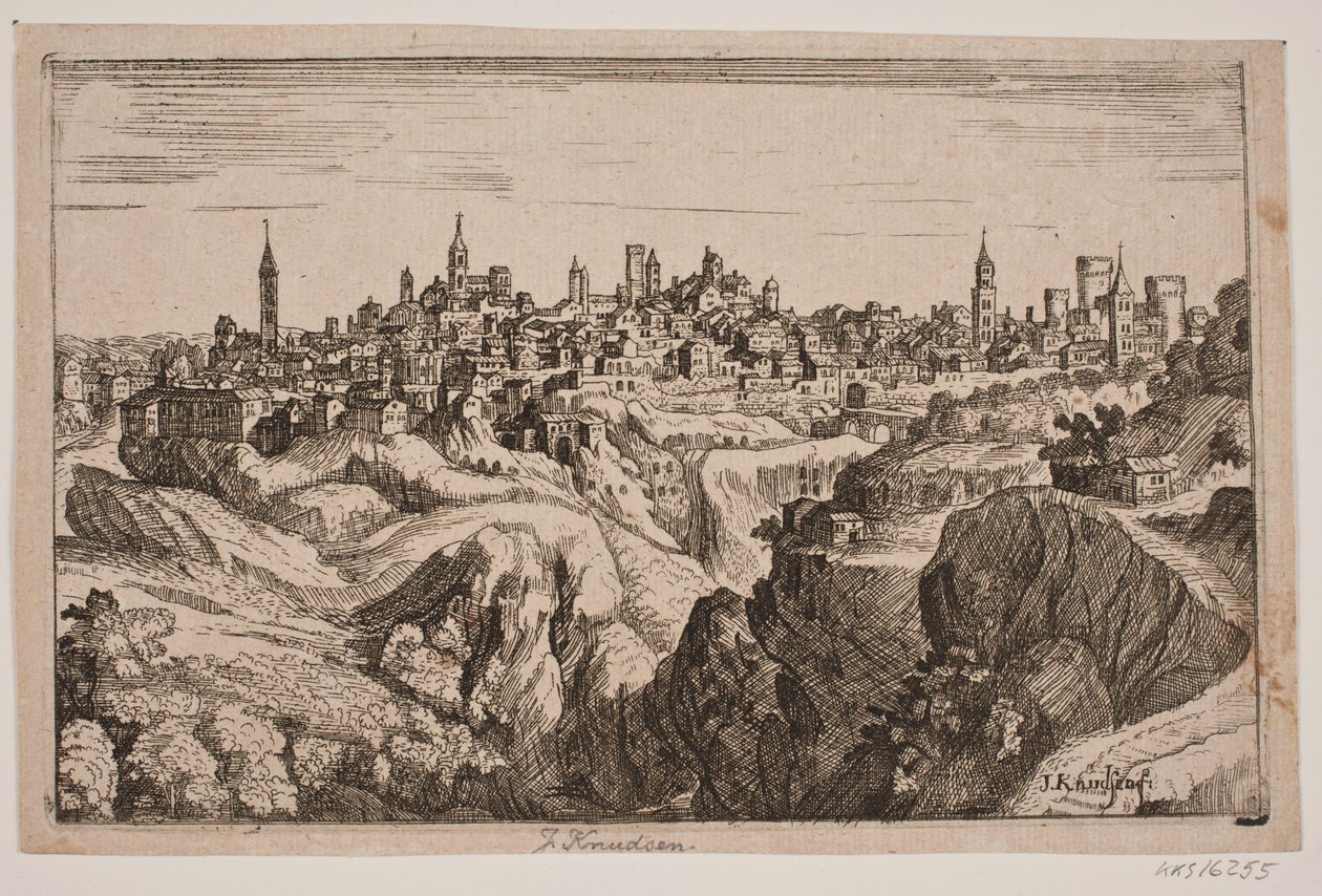 Bir dağ kasabası by Jens Knudsen