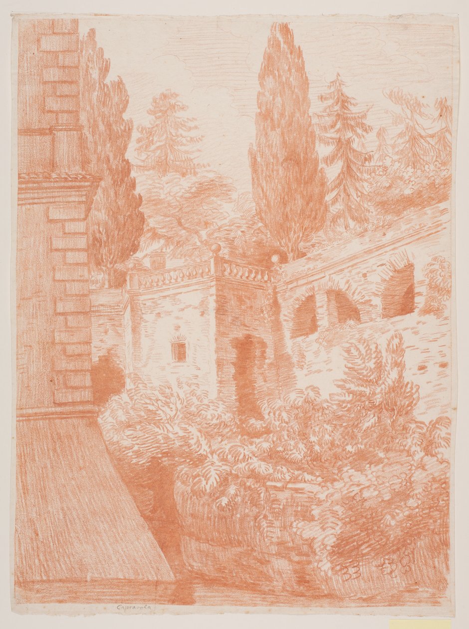 Mimarisi ile bahçe. kaprarola by Jens Petersen Lund
