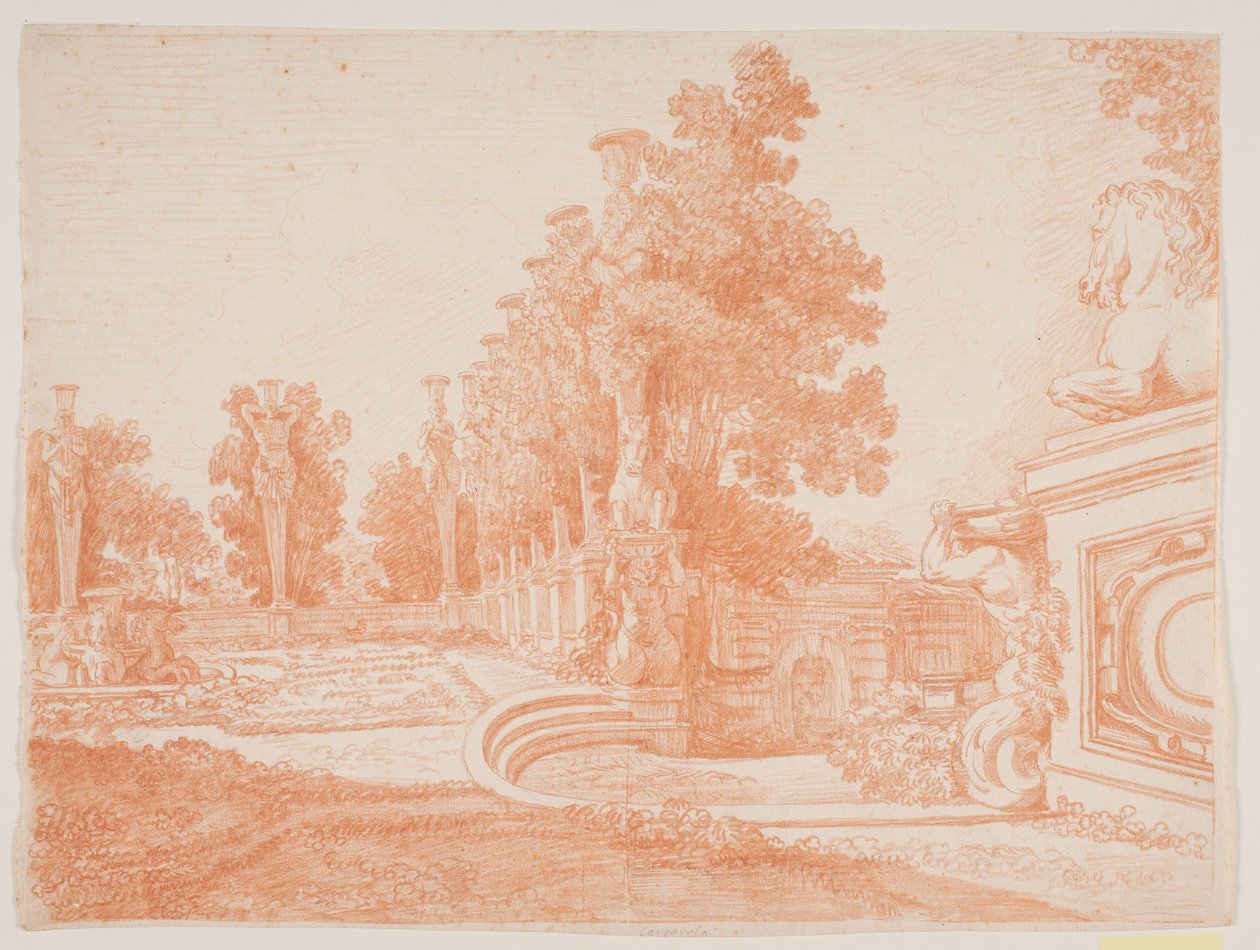 Mimarisi ile bahçe. kaprarola by Jens Petersen Lund